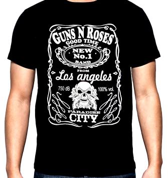 Guns and Roses, 1, men's t-shirt, 100% cotton, S to 5XL